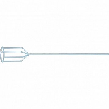 Миксер для гипсовых смесей, 80 х 530 мм, оцинкованный, шестигранный хвостовик 8 мм Matrix