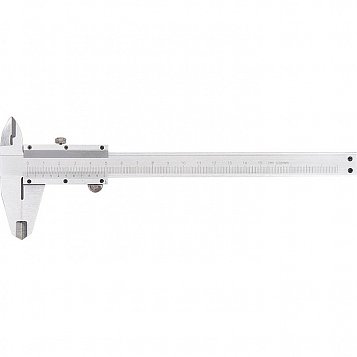 Штангенциркуль, 200 мм, цена деления 0,02 мм, металлический, с глубиномером Matrix